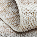 Ковер из полиэстера с узором Light Zebra варинант исполнения - 6 | Loft Concept в Москве