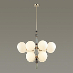 Люстра со вставками из керамики SkyEast 12 ламп варинант исполнения - 4 | Loft Concept в Москве