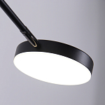 Бра с длинным чёрным металлическим каркасом Bendik Lighting варинант исполнения - 4 | Loft Concept в Москве