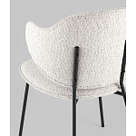 Стул Bellamy букле светло-серый варинант исполнения - 3 | Loft Concept в Москве