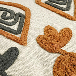 Подушка декоративная с вышивкой и кисточками Divine Abstractions варинант исполнения - 2 | Loft Concept в Москве