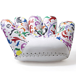 Дизайнерское кресло в форме руки Poltronova Joe Bloom Armchair варинант исполнения - 1 | Loft Concept в Москве