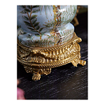 Ваза из фарфора с бронзовыми элементами Tropical Garden варинант исполнения - 9 | Loft Concept в Москве