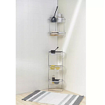 Полка напольная трехъярусная для ванной Bathroom Floor Shelf варинант исполнения - 5 | Loft Concept в Москве