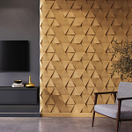 Гипсовая 3D панель с принтографией PM-49 варинант исполнения - 1 | Loft Concept в Москве