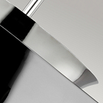 Подвесной светильник с широким многоярусным металлическим плафоном цвета никель в современном стиле Feiss варинант исполнения - 3 | Loft Concept в Москве