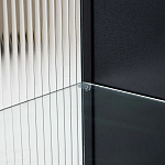 Сервант четырехдверный с рифленым стеклом The Keeper варинант исполнения - 4 | Loft Concept в Москве