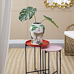 Ваза из фарфора с ручной росписью Leopard Collection  варинант исполнения - 6 | Loft Concept в Москве