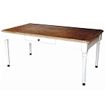 Журнальный стол в стиле прованс с ящиком Larue Montmartre Provence Coffee Table варинант исполнения - 1 | Loft Concept в Москве