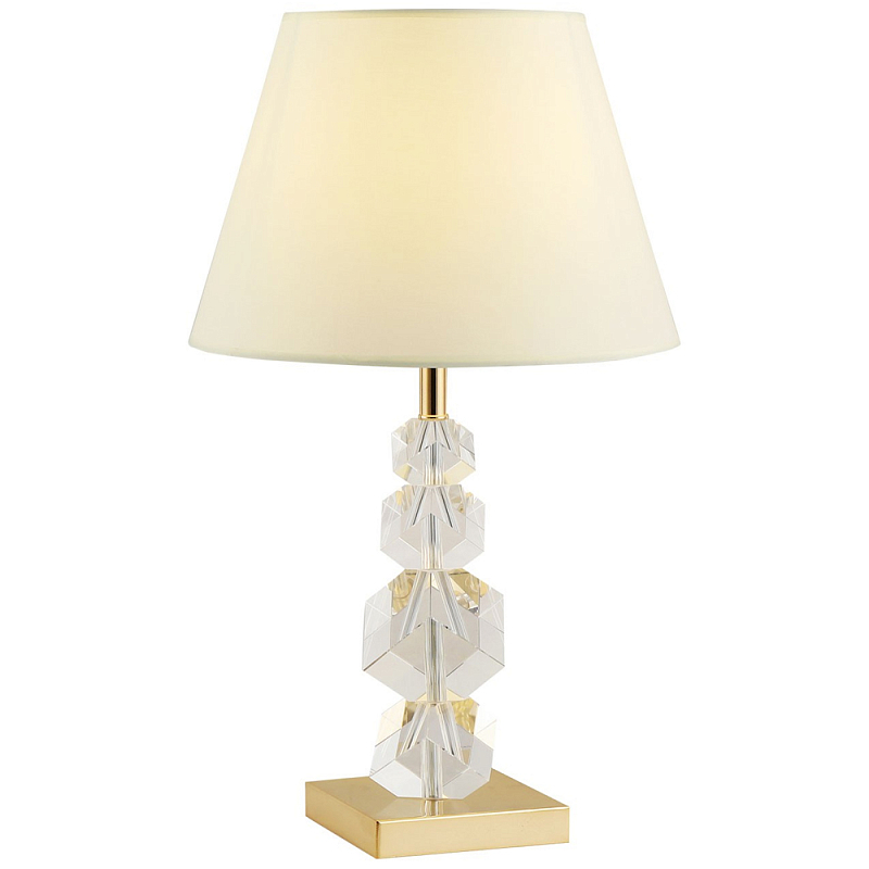         Neri Crystal Cubes Gold Table Lamp      | Loft Concept 