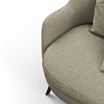 Мебельная ткань Шенилл Wangi серый цвет N 1166 варинант исполнения - 5 | Loft Concept в Москве