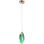 Подвесной светильник Soar Hanging Lamp Brass Green Зелёный варинант исполнения - 2 | Loft Concept в Москве