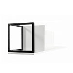 Полка навесная белая открытая Strict Lines  варинант исполнения - 4 | Loft Concept в Москве