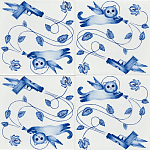 Плитка с узором Пистолеты варинант исполнения - 2 | Loft Concept в Москве