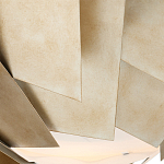 Люстра из прямоугольных панелей Iron Panels варинант исполнения - 1 | Loft Concept в Москве