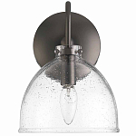 Бра с куполообразным прозрачным плафоном Glass Dome with Seeds варинант исполнения - 4 | Loft Concept в Москве