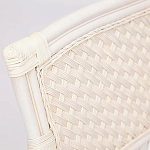 Комплект уличной мебели из ротанга Eloise белый варинант исполнения - 2 | Loft Concept в Москве