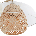 Бра с плафоном из плетенного бамбука Corzine варинант исполнения - 3 | Loft Concept в Москве