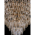 Люстра с каскадом из прозрачного хрусталя Constant Sparks варинант исполнения - 15 | Loft Concept в Москве