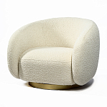 Кресло Bear Белое букле варинант исполнения - 1 | Loft Concept в Москве