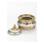 Шкатулка фарфоровая с цветочной росписью Eden Garden варинант исполнения - 3 | Loft Concept в Москве