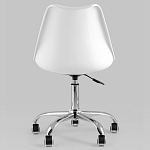 Офисный стул на металлическом основании EGGERY White варинант исполнения - 5 | Loft Concept в Москве