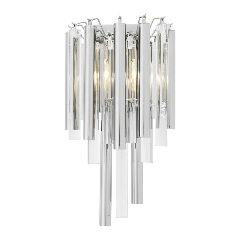  Wall Lamp Gigi Nickel   (Transparent)   | Loft Concept 