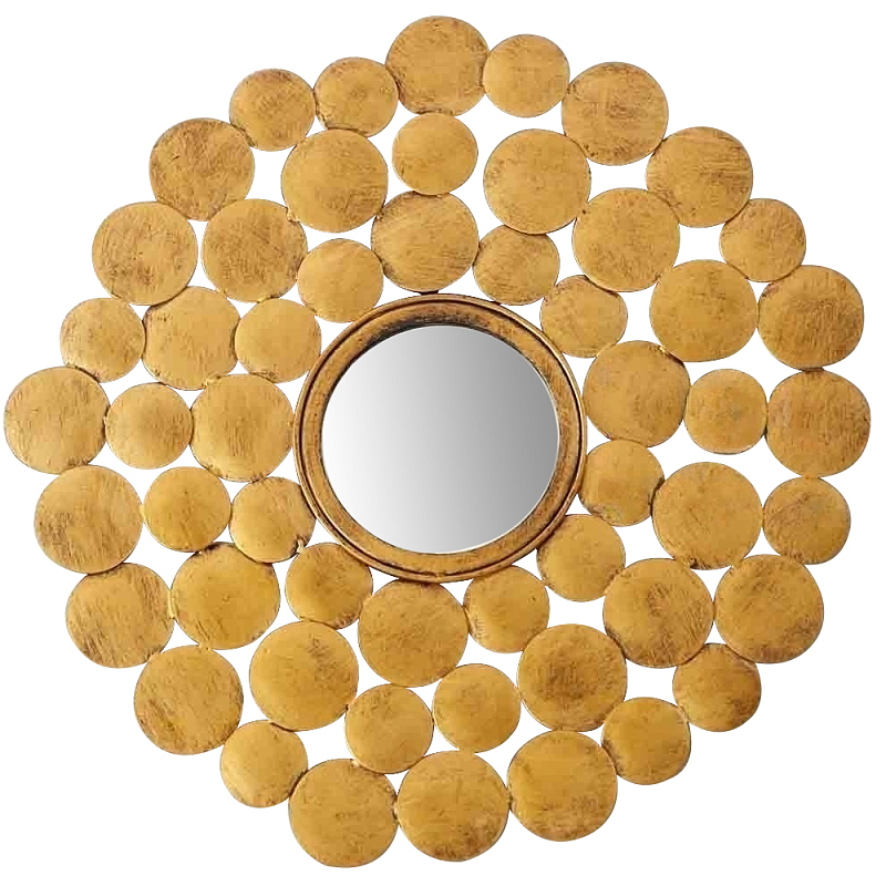   Ernest Metal Brass Mirror    | Loft Concept 