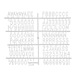 Доска для заметок Upcoming Events варинант исполнения - 3 | Loft Concept в Москве