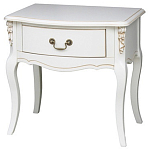 Прикроватная тумба в стиле прованс с ящиком Mireio Montmartre Provence Bedside Table варинант исполнения - 1 | Loft Concept в Москве