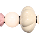 Подвесной светильник фигруный с керамическими элементами 18W LED Fragrant Light варинант исполнения - 4 | Loft Concept в Москве