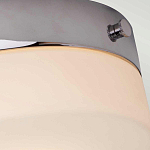 Потолочный светильник для ванных комнат с цилиндрическим плафоном из опалового стекла Elstead Lighting варинант исполнения - 2 | Loft Concept в Москве