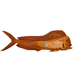 Статуэтка деревянная в виде рыбы Fish of the World варинант исполнения - 3 | Loft Concept в Москве