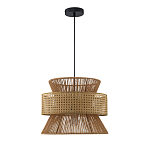 Подвесной светильник с абажуром из натуральных материалов Light Inside the Cell варинант исполнения - 3 | Loft Concept в Москве