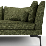 Мебельная ткань Шенилл зеленый цвет 138 см T4-22 варинант исполнения - 9 | Loft Concept в Москве