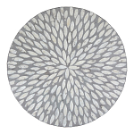 Столик с инкрустацией с перламутровым узором Flower Grey варинант исполнения - 2 | Loft Concept в Москве