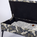 Банкетка с принтом из журавлей Crane варинант исполнения - 5 | Loft Concept в Москве