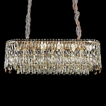 Люстра овальная с хрустальными подвесками Roul Crystal Light варинант исполнения - 2 | Loft Concept в Москве
