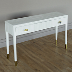 Туалетный стол - Трельяж Elsa Dreams White 120 см варинант исполнения - 1 | Loft Concept в Москве