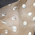 Статуэтка курица с текстурной поверхностью бежевого цвета Rustic Chicken варинант исполнения - 2 | Loft Concept в Москве