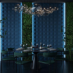 Гипсовая 3D Панель M-104 варинант исполнения - 2 | Loft Concept в Москве