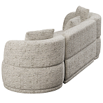 Диван Calypso с поворотным механизмом  варинант исполнения - 3 | Loft Concept в Москве