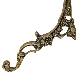 Стол бронзовый круглый с мраморной столешницей Coffee De Bronze варинант исполнения - 2 | Loft Concept в Москве