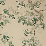 Обои ручная роспись Silk Tree Special Colurway on Sabbia slub silk варинант исполнения - 1 | Loft Concept в Москве