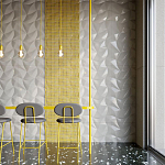 Гипсовая 3D панель с принтографией PM-14 варинант исполнения - 1 | Loft Concept в Москве