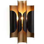 Бра из металла Dolton Wall Lamp Black варинант исполнения - 1 | Loft Concept в Москве