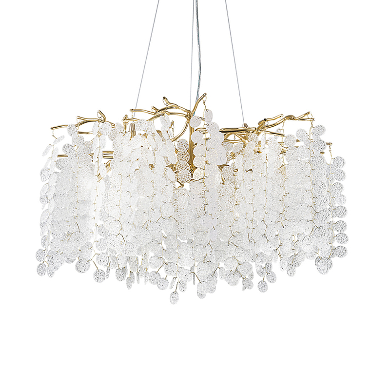 Люстра Raindrops Золотая Золотой в Москве | Loft Concept 