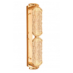 Бра прямоугольное с текстурным природным рисунком IceFlame варинант исполнения - 1 | Loft Concept в Москве