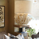 Настольная лампа White Bionic Petals Flo Table Lamp варинант исполнения - 5 | Loft Concept в Москве