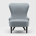 Мебельная ткань Шенилл голубой цвет 142 см T4-60 варинант исполнения - 6 | Loft Concept в Москве